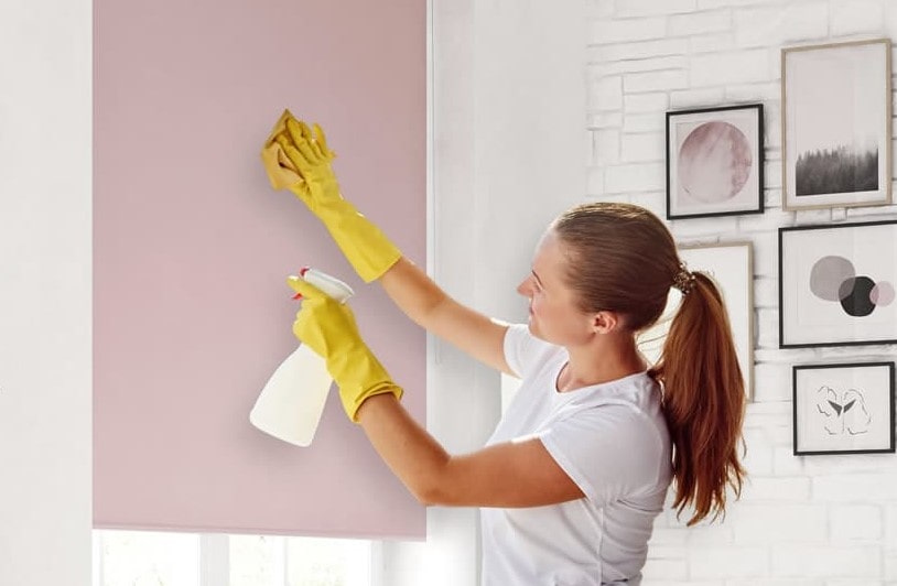 How to clean and maintain your roller blinds