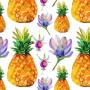 Pineapples and Flowers