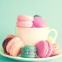 Macarons in a Cup